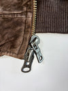 Brooks Brothers Premium Original Double Zipper Sued Leather Jacket (L)