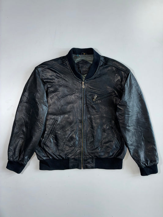 Vintage Premium Original Pure Leather Jacket (2XL)