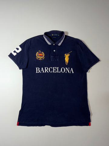 Polo Ralph Lauren Big Pony “Barcelona” Polo Shirt – Navy (L)