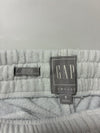 Vintage Gap White Fleece Jogger Sweatpants (W:28) (L:38)