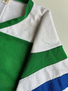 Vintage Monsport Mesh Hockey Jersey – Green/White/Blue (Adult) (3XL/4XL)