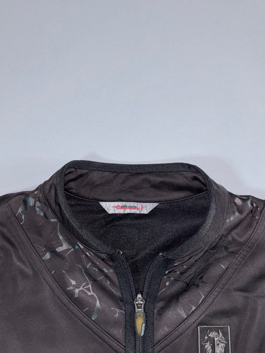 Black Yak Softshell Zip Jacket (Black Camo Print) (XS)
