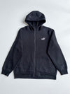 Puma Black Fleece Zip Up Hoodie (2XL)