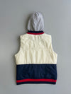 Champion Authentic Athleticwear Colourblock Hooded Puffer Vest (S)