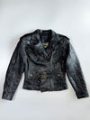 Les Vetements De Cuir Originaux Vintage Moto Jacket (S/M)
