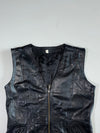 Super Premium Original Leather Vest Women’s (S)