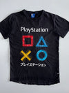 PlayStation Japanese Edition Graphic T-Shirt Black (fits (S/M)