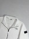 The North Face Sherpa Collar Fleece Zip Jacket – White (L)