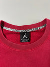 Jordan | Red Black Colorblock Jumpman Sweatshirt (L/XL)
