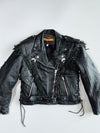 Held Fringe Concho Pure Leather Heavy Jacket (M)