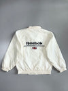Vintage Reebok Vintage 90s Union Jack Snap-Button Windbreaker Jacket (M)