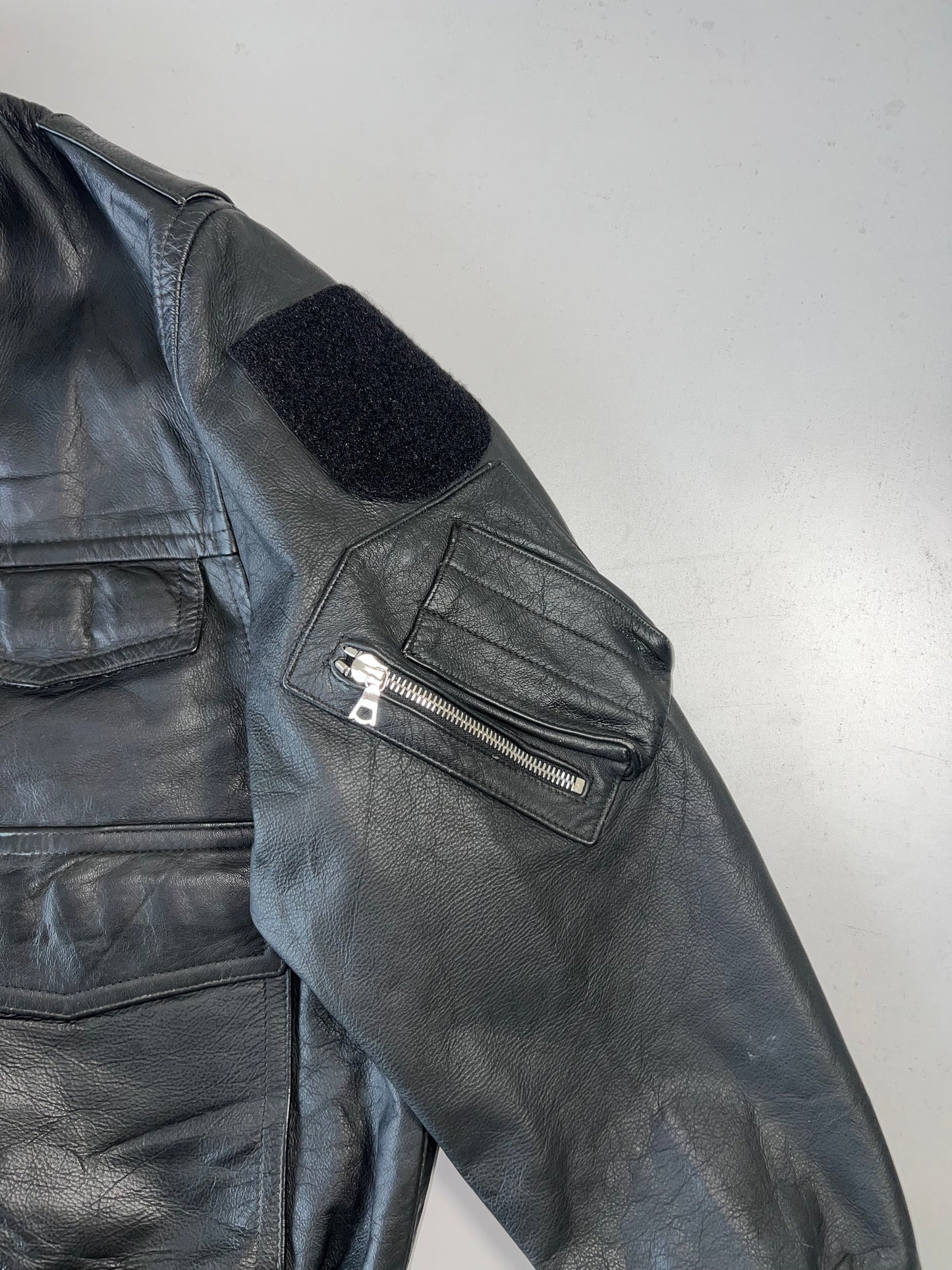 ZUltra Premium (RARE) Original Leather Jacket (Double zip tech) (S/M)