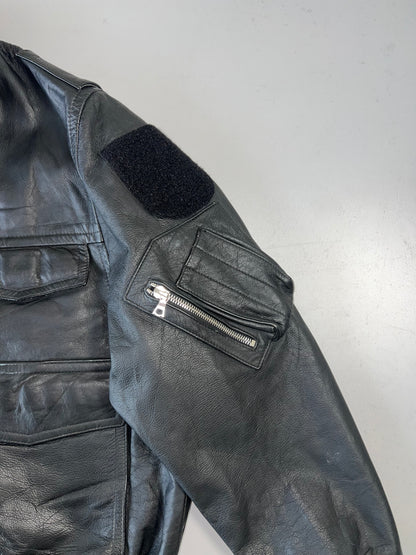 ZUltra Premium (RARE) Original Leather Jacket (Double zip tech) (S/M)