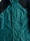 Columbia Colorblock Hooded Rain Jacket (2XL)
