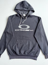 Oakley Big Logo Charcoal Hoodie – Made in USA (M)