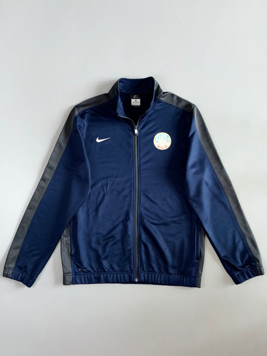 Nike Dri-Fit Navy Track Jacket (L/ XL)