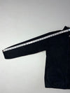 Vintage The North Face Black Fleece Zip-Up Jacket (S)