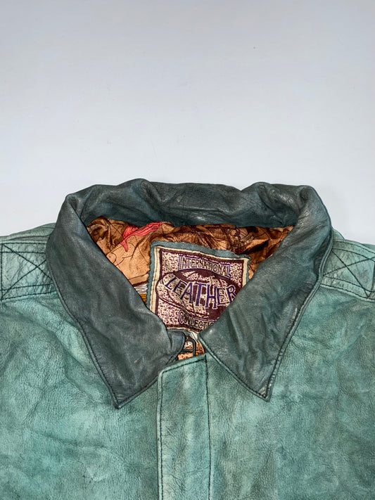 Premium Original Pure Sued Leather Jacket (XL)