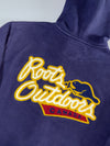 Roots Canada Patch Navy Zip-Up Hoodie (XL)