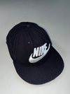 Nike True Black Snapback – Big White Futura Logo (Adjustable)