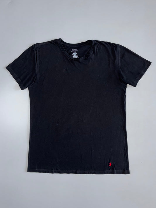 Polo Ralph Lauren Black Classic Fit Tee | Small Pony (XL)