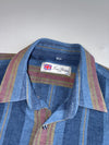 Vintage Louis Philippe London Striped Shirt(L)