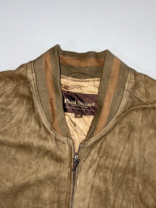 Paul Stuart Premium Original Pure Sued Leather Jacket (M/L)