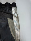 AXO Racing Silver-Stripe Leather Moto Pants With Slider (W:40|L:42)