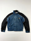 Vintage Alpinestars Navy Reflective Motorcycle Jacket Paded (L)