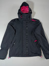 Superdry Original Windcheater Japan Hooded Jacket  Black Pink women's  (S)