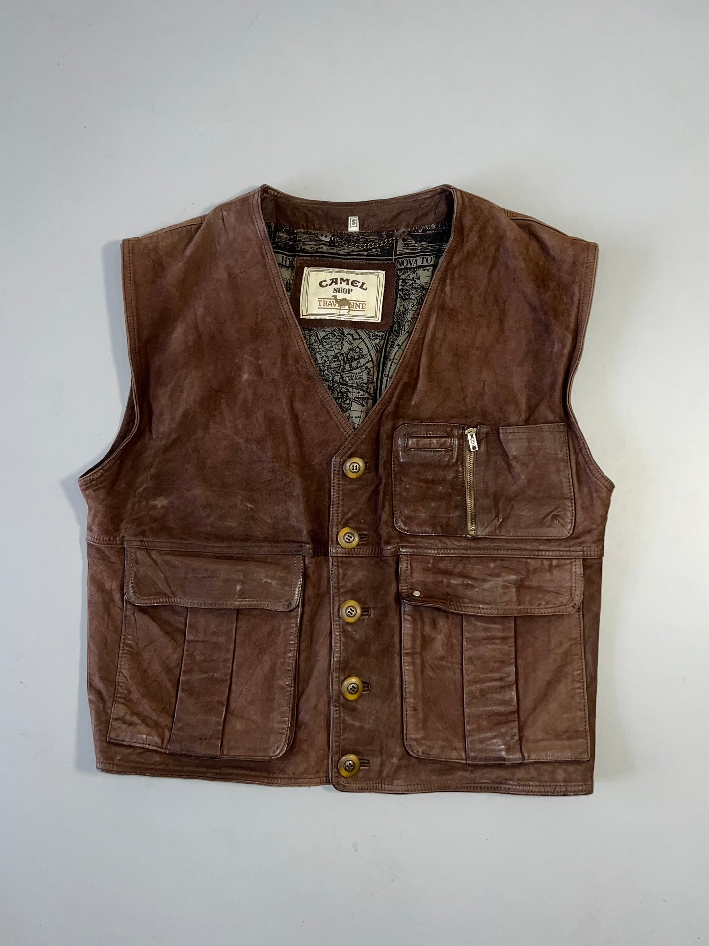 ZCamel Original Utility Leather Jacket (RARE) (M/L)