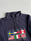 Tommy Hilfiger Expedition Outfitters Flag Quarter-Zip Sweatshirt (XS)
