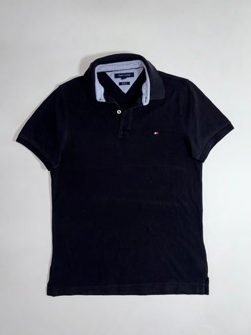 Tommy Hilfiger Slim Fit Polo T-Shirt – Black (S)