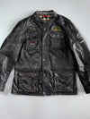 Holyfreedom Vintage Leather Jacket (Paded)(XL)