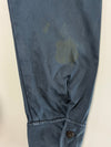 Vintage Guess Made in Hong Kong Navy Cotton Zip Harrington Jacket (L)