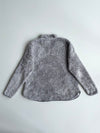 Patagonia Los Gatos Grey Quarter-Zip Sherpa Fleece woman’s–(XL)