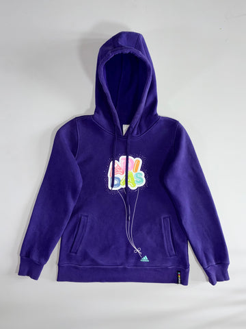 Adidas Graphic Balloon Logo Hoodie Purple (S)
