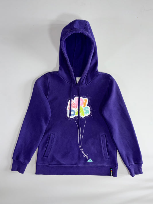 Adidas Graphic Balloon Logo Hoodie Purple (S)