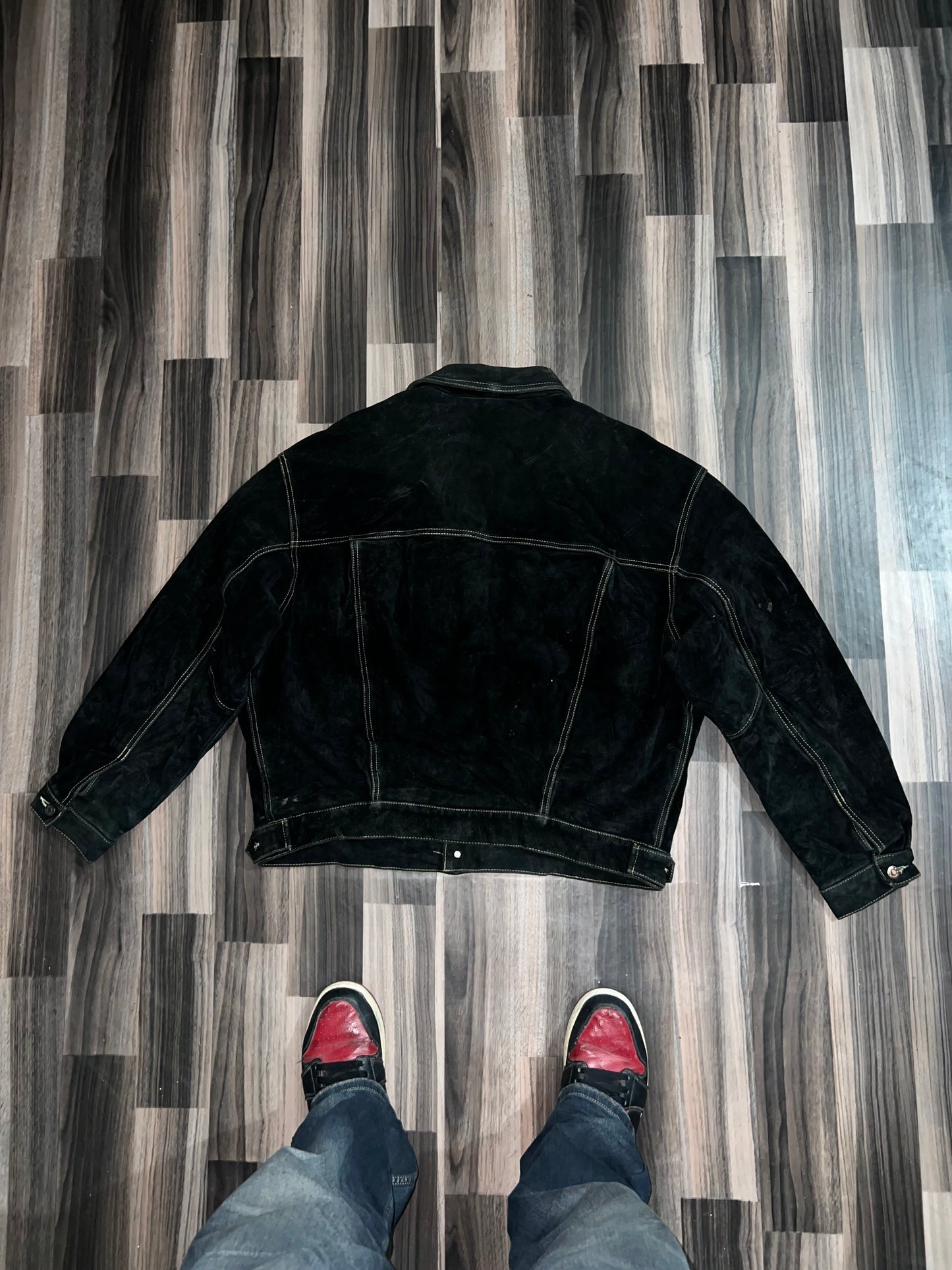 ZDIESEL ORIGINAL Sued Leather Jacket (XL/2XL)