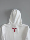 Chicago Bulls NBA Lavine #8 White Graphic Hoodie (S)