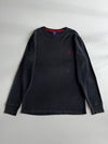 Polo Ralph Lauren Thermal Long Sleeve – Black Waffle Knit (XL)