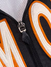 Vintage Kappa Chamonix Embroidered Track Jacket – Black/Orange (S)