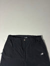 Vintage New Balance Black Nylon Logo Shorts (W:32) (L:21)
