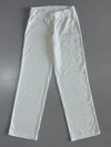 Puma White Cotton Sweatpants Elastic (W:28|L:39)
