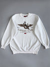 Vintage Levi’s Canyon Club Winged Jaguar Crewneck Sweatshirt — 501 Original, Made in USA (L)