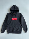 Supreme Box Logo Hoodie | Black/Red (M)