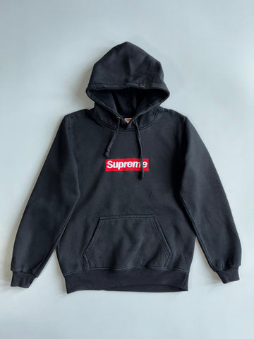 Supreme Box Logo Hoodie | Black/Red (M)