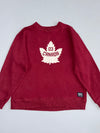 Roots Athletics | Crewneck Sweatshirt “03 Canada” | Maroon (M)