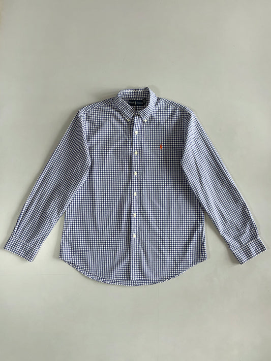 Ralph Lauren Navy Gingham Check (L)