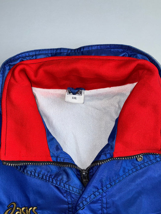 Asics Vintage Bomber Hidden Cap Jacket (Xl)